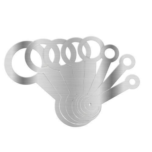 管乐维修工具萨克斯专业皮垫工具压垫工具多尺寸8片装萨克斯配件