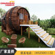 创意美观旅居房预制房屋快拼箱房野奢露营帐篷露营度假酒店厂家