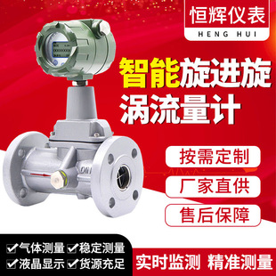 天然气罗茨流量计 直供温压补偿一体智能气体旋进涡轮流量计