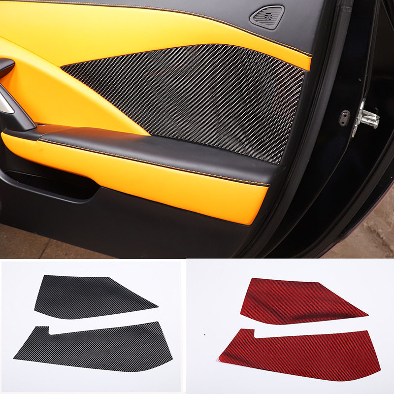 适用于14-19款科尔维特C7车内门板大面板贴 真碳纤（软）2件套,汽车用品/电子/清洗/改装,门碗贴膜,淘宝优惠券,粉丝福利购,淘宝优惠卷