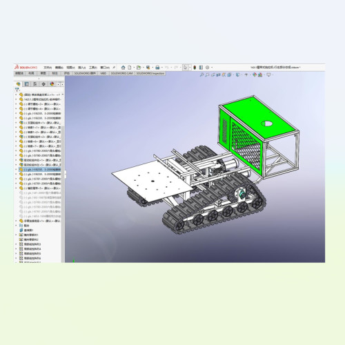 X1707-苹果采摘机模型SW三维图647957【只SolidWorks三维图】
