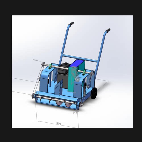 578-电动路面除雪机的设计【0.9万字+8张CAD图+SW三维】机械资料