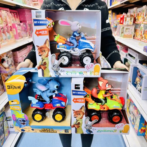 迪士尼疯狂动物城尼克朱迪沙滩车