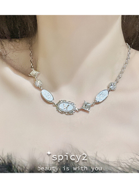 复古Y2K甜酷choker千禧辣妹小众