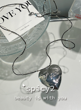 小众双层项链百搭2025新款毛衣链