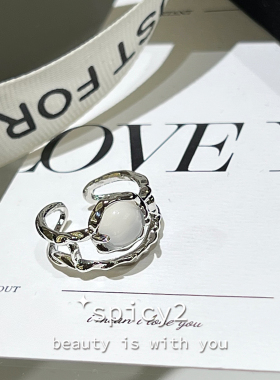 小众简约轻奢食指戒百搭时尚中性