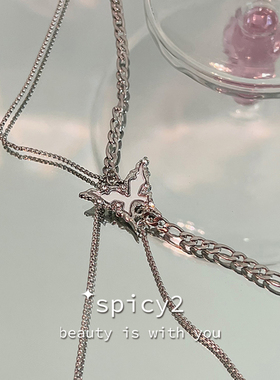 冷淡甜酷风Y2K亚文化辣妹项链