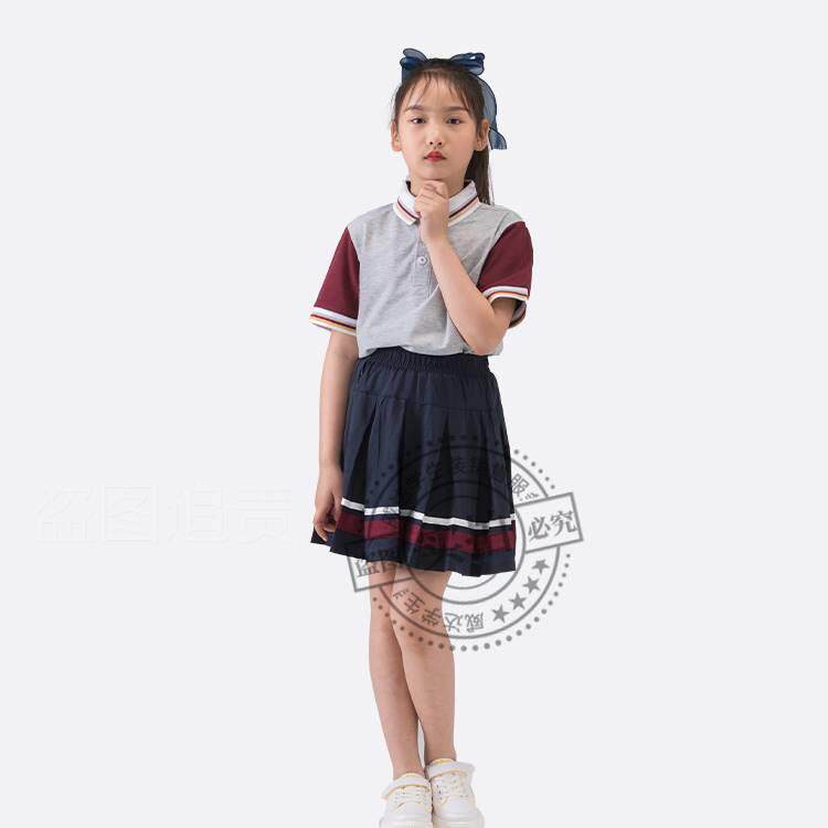平邑城西实验小学夏季校服