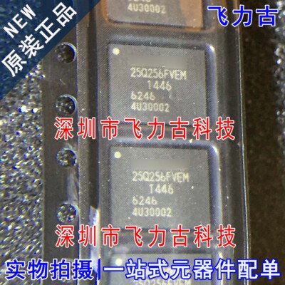 全新 W25Q256FVEIM W25Q256FVEI 25Q256FVEM WSON8 储存器 芯片