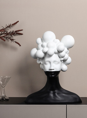 抽象人物雕塑摆件办公室桌面装饰