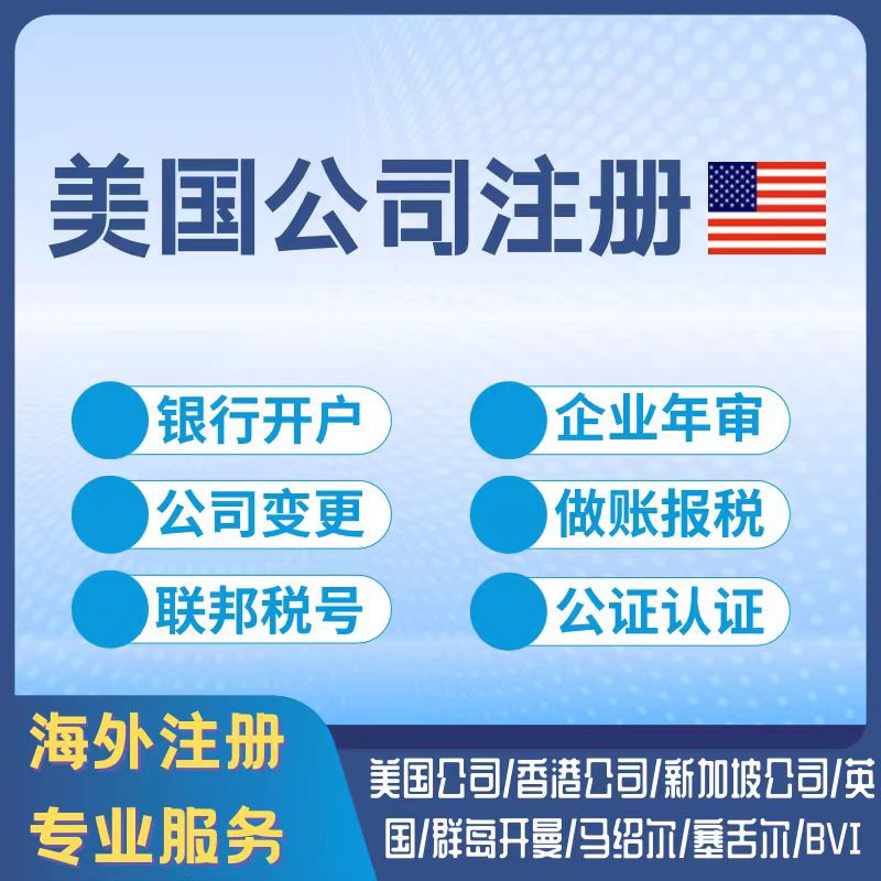 美国账户美国华美国泰摩根大通花旗银行个人公司开户注册美国公司