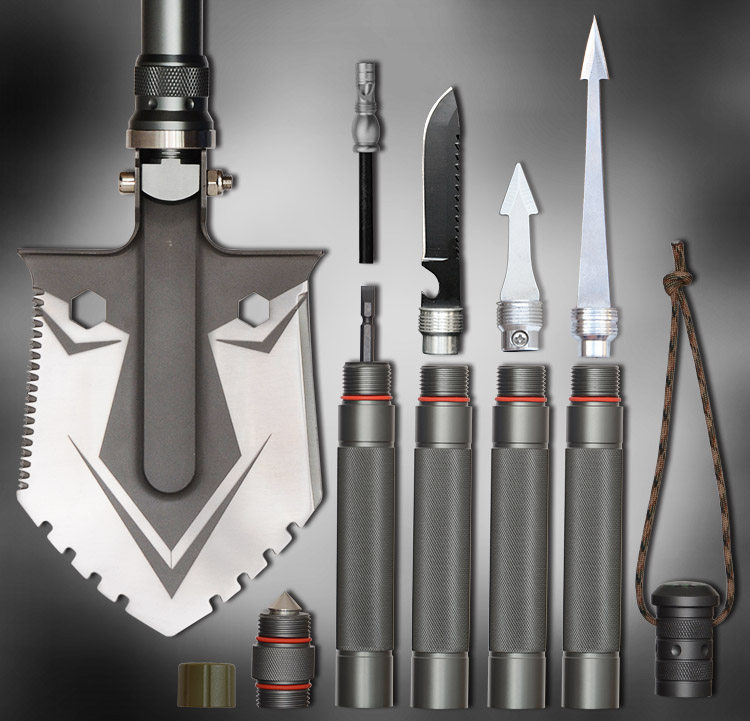 工兵铲户外可携式铲子多功能锰钢折叠铁锹车载随身救生露营工具,户外/登山/野营/旅行用品,工兵铲/工兵锹,淘宝优惠券,粉丝福利购,淘宝优惠卷