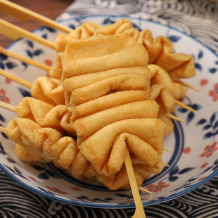 风琴串30串关东煮食材商用便利店同款 麻辣烫串串火锅丸子豆皮风琴