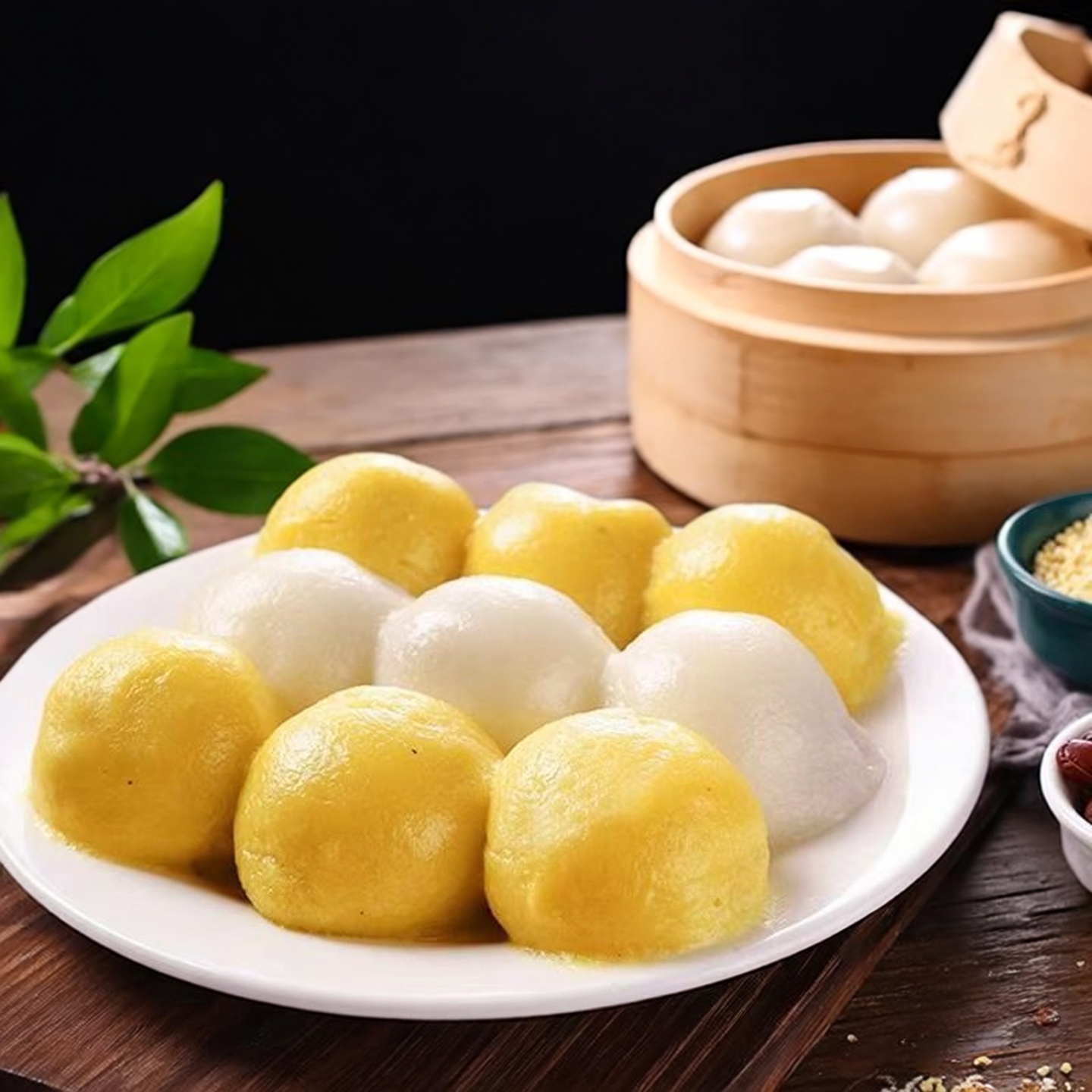 54个无糖老式东北发酵粘豆包微酸