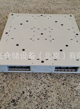 1100*1100 Heavy Duty Flat Surface Cross Base Plastic Pallet