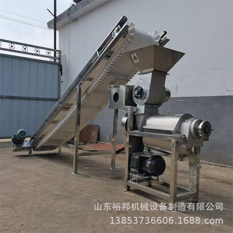 工业型果汁螺旋压榨机 精铸螺杆出汁率高大型水果蔬菜榨汁机