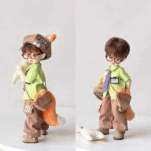 小狐周刊bjd娃衣普六小六矮胖六棍棍体/车厘子/甘蔗体/璞璞体套装