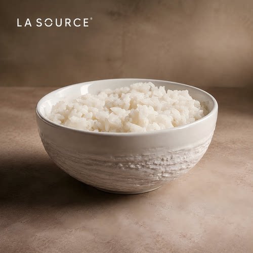 浮雕米饭碗白色汤碗高级感碗盘