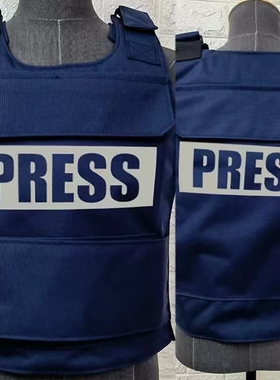 press马甲深蓝色马甲潮流马甲流行hiphop机车舞台街头户外