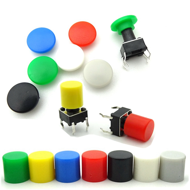 圆形按键帽 A29 A56 内孔3.2 适合6*6MM轻触开关按键帽红黑蓝彩色