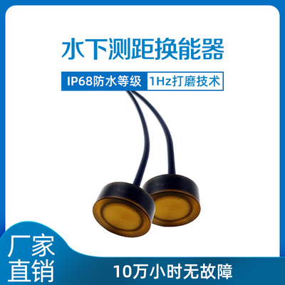 2M超声波水声换能器水下测距传感器探头振动声呐小量程DYW-LS-03A