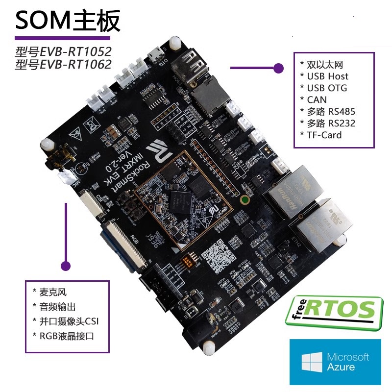 I.MX  RT1062 RT1052 核心板  SOM 嵌入式 开发板  工控板  AI
