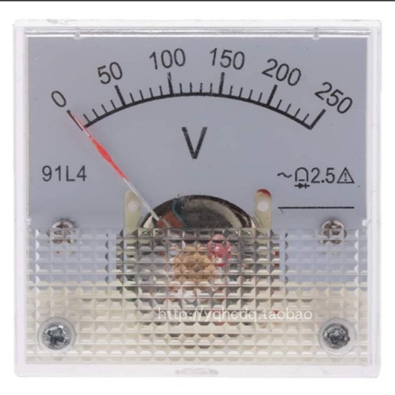 指针式直流电压表头91C4-3V5V10V15V20V30V5M0V100V150V机械仪表