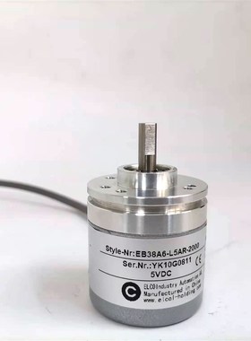 ELCO宜科编码器 EB38A6-L5AR-2000 E38F8-H4AR-1024旋转编码器