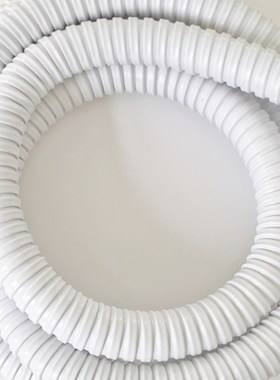 整卷白色加厚包塑金属软管穿线管蛇皮管电线保护套管波纹管JSH