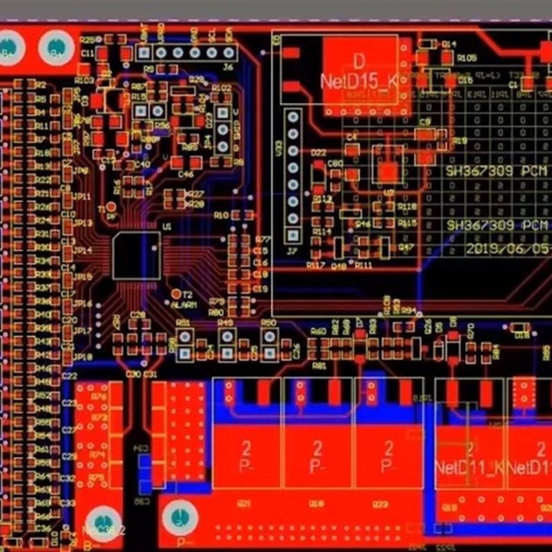 成熟量产中颖BMS开发全套方案锂电池管理保护板SH367309 原理图