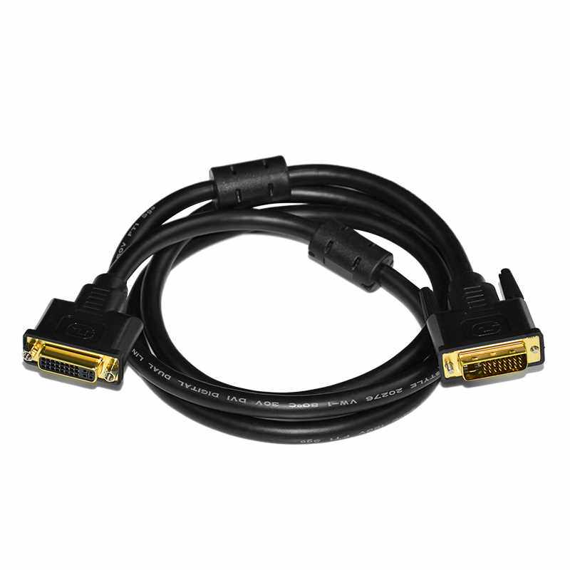 斯 VI延长D线24+1公对母通DVI-D连接线全接满双道1.5/3格/5/8米