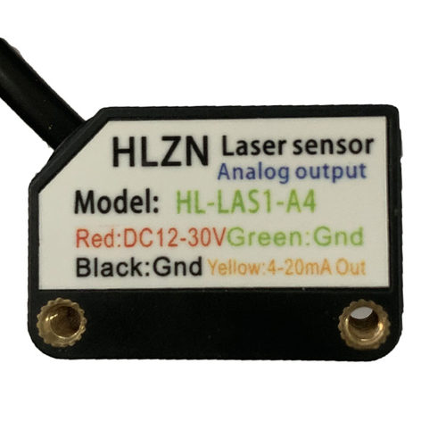 4-20mA输出高精度 2M距离 TOF激光传感器 光电开关 激光测距传感