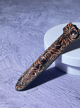 真皮剪刀套发型师剪子套理发师剪刀包剪刀库理发店剪刀保护套