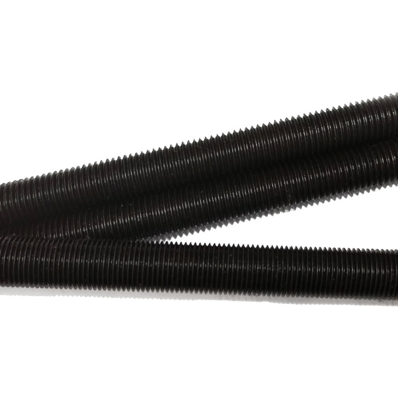 8.8级高强度丝杆全螺纹螺杆发黑牙条M6M8M10M12M14M16M18M20M-30