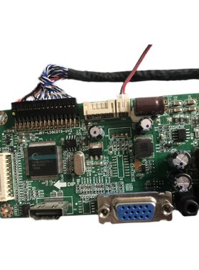 HUGON惠冠显示器Q270主板 电源驱动一体板IFOUND Q270 F2768QW 12