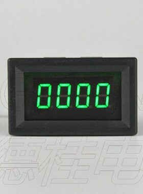 BY436VG DC0-2000V四位0.36寸高精度直流电压表 数显高压电压表头