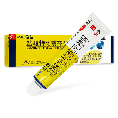 【步长】盐酸特比萘芬凝胶15g150mg*15g*1支/盒