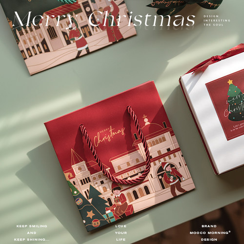 MoocoMorning圣诞节礼品袋礼袋
