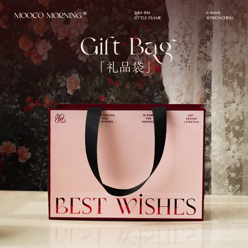 烫金礼品袋手提袋定制生日节日礼物手提纸袋伴手礼盒包装袋子高档