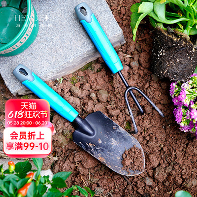 高颜值园艺工具不锈钢手铲