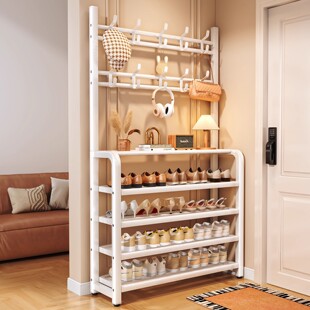 高颜值入户门鞋架子家用门口多层鞋柜宿舍出租屋不占地方结实耐用