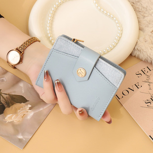 钱包女士2026新款高颜值ins风零钱包小众设计大容量钱包卡包一体