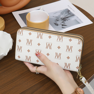 手拿包女2025新款高级感复古时尚手机包多功能大容量证件袋手包女