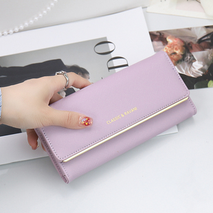 钱包女2025新款时尚女士钱包长款大容量手拿包高级感简约卡包钱夹