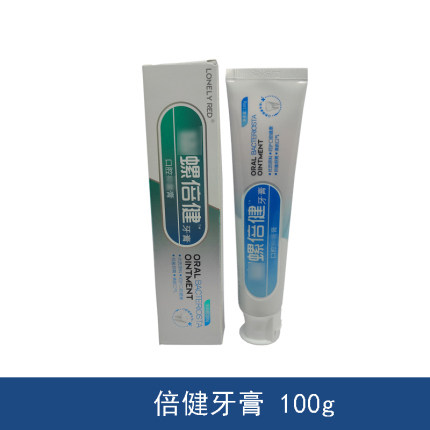 倍健牙膏菌清新口气口臭口腔牙菌斑牙龈出血100g