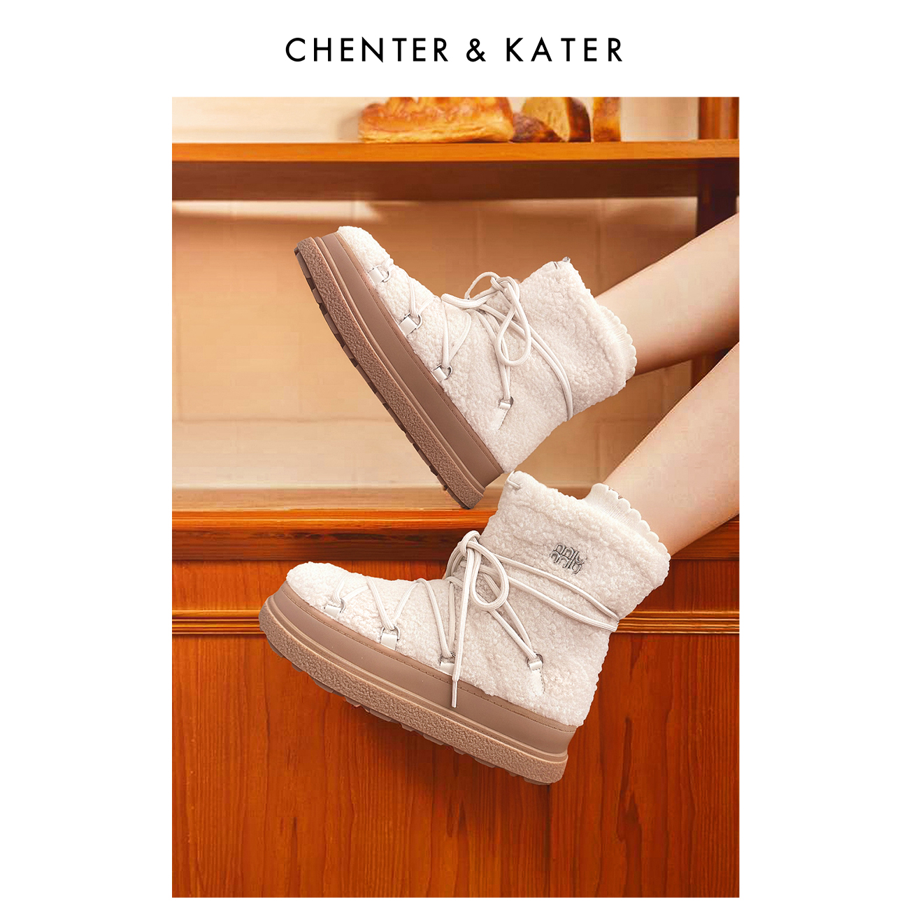 CHENTERKATER专柜雪地靴女