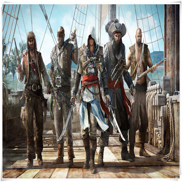 加勒比海盗/刺客信条卡通动漫500片/1000片/1500片成人木质大拼图