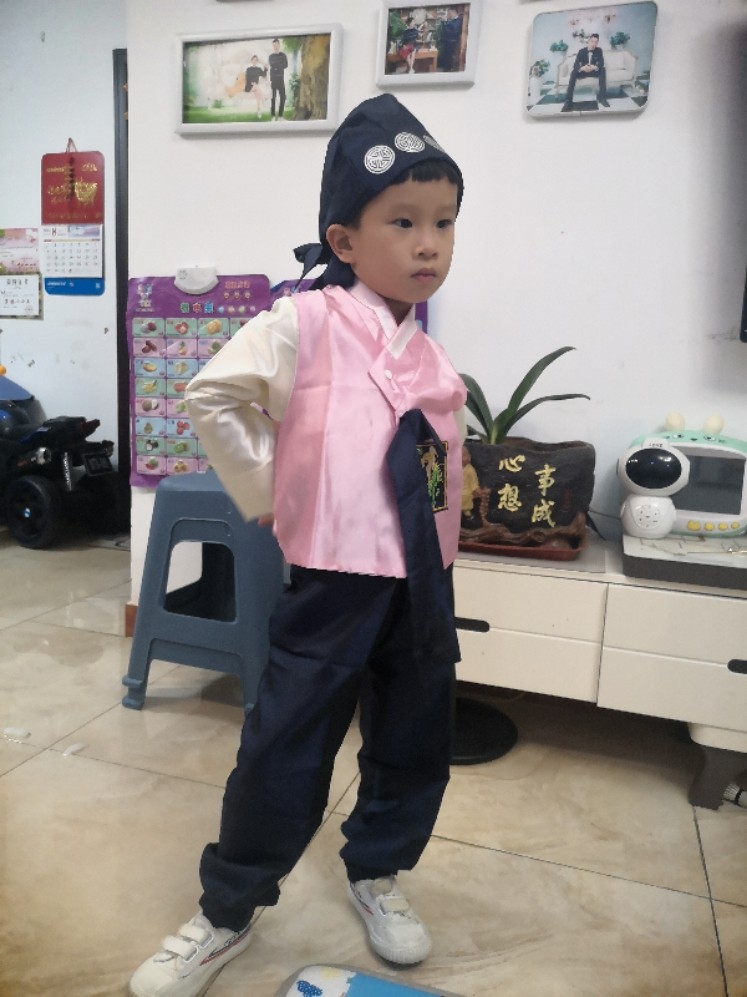 儿童韩服帽子少数民族朝鲜族成人头饰原创韩国韩服帽舞蹈演出服帽