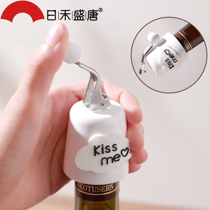 按压红酒瓶塞通用密封塞图片