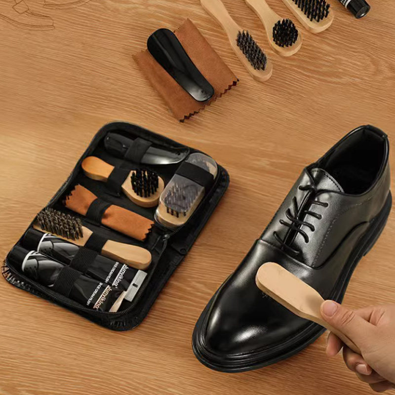 皮鞋油黑色真皮保养油高级无色通用固体皮具护理神器擦鞋工具套装